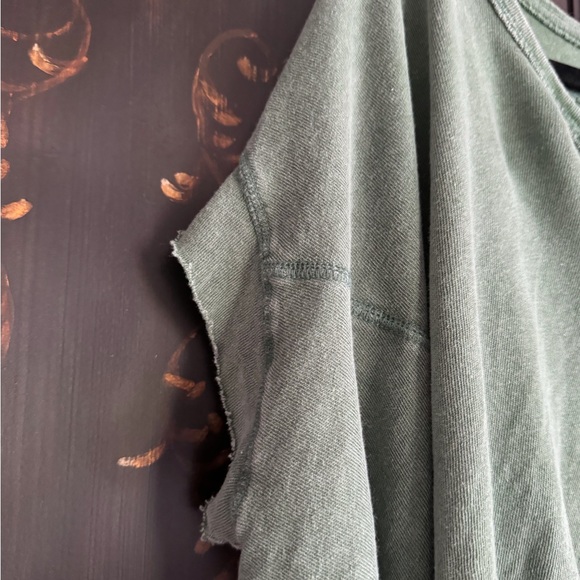 Free people Angel Tee in Emerald Spell sz S - Picture 3 of 4